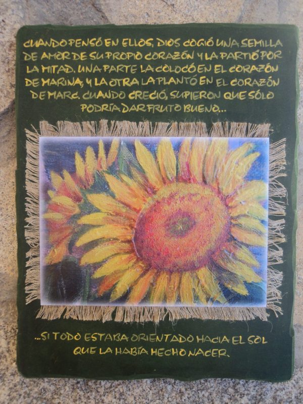 Cuadro girasol
