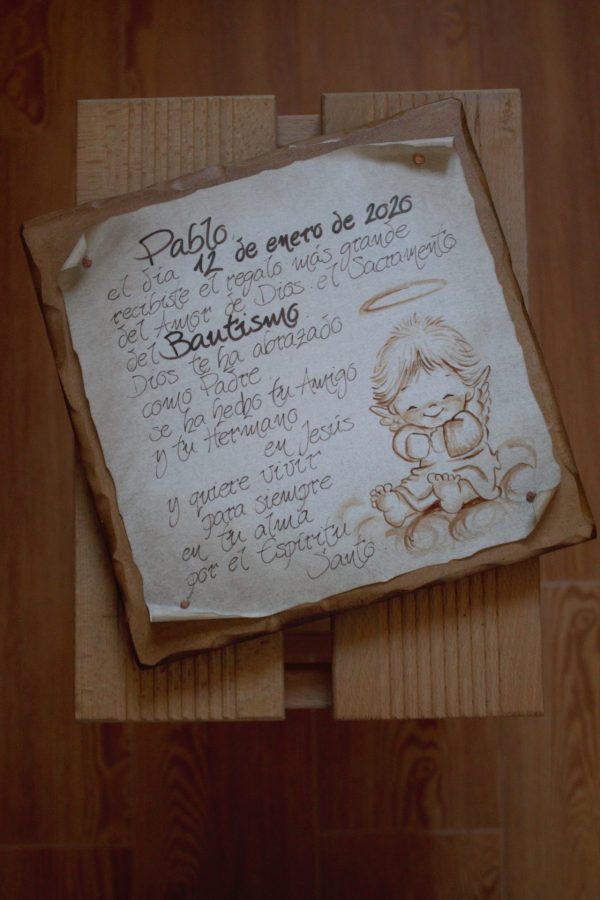 Cuadrito de recuerdo Bautismo