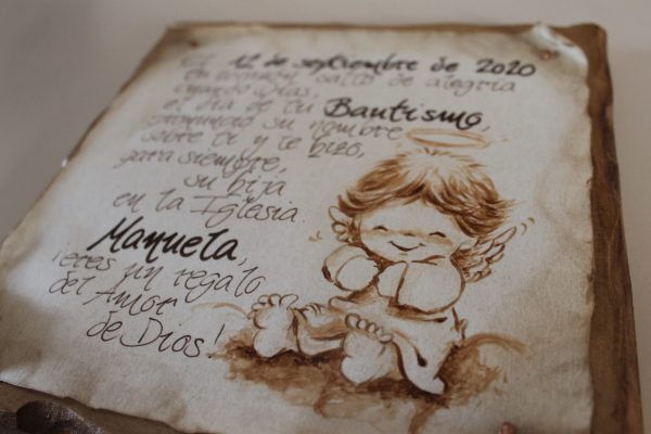 Cuadrito de recuerdo Bautismo