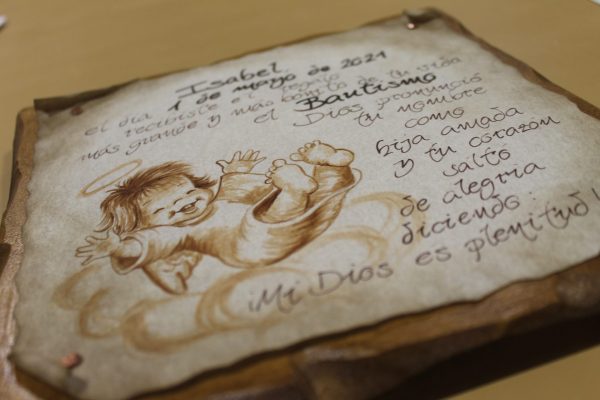 Cuadrito de recuerdo Bautismo