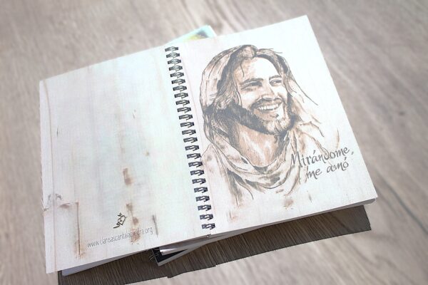cuaderno mirándome me amó secundaria