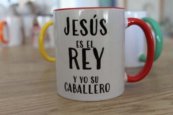 Taza "Jesús Rey, yo caballero" - Imagen 6
