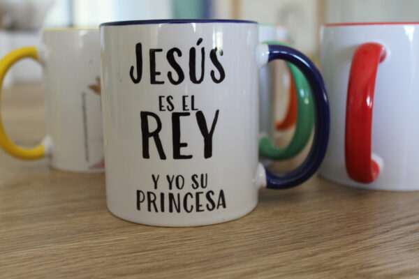 Taza "Jesús Rey, yo princesa" - Imagen 8