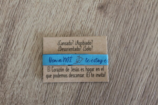 Pulsera cinta "Ven a Mí" - Imagen 2